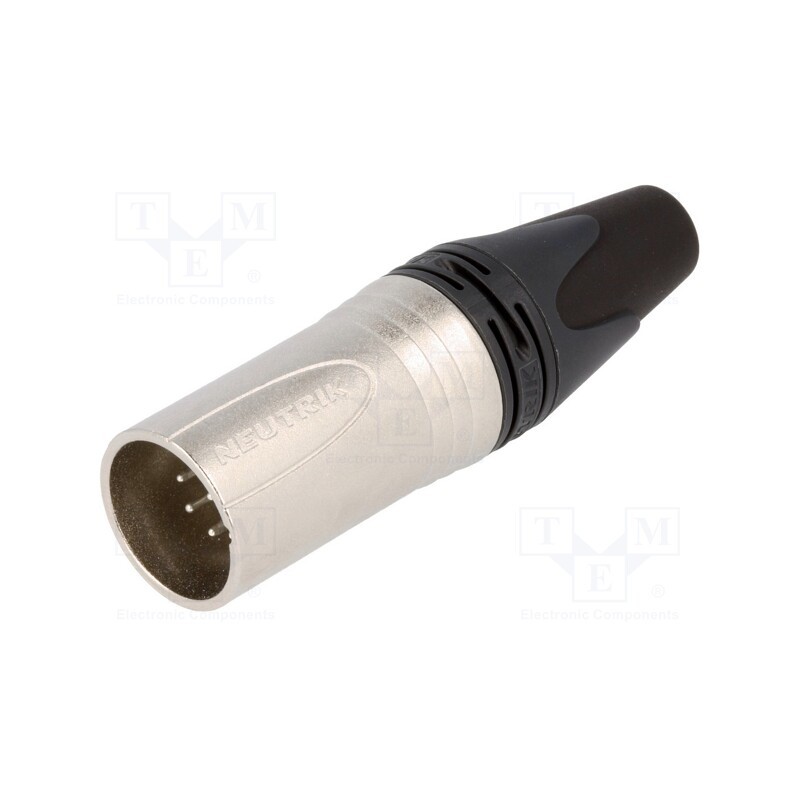 1 pcs x NEUTRIK - NC7MXX - Plug, XLR, male, PIN: 7, straight, for cable, soldering, 5A, 18AWG