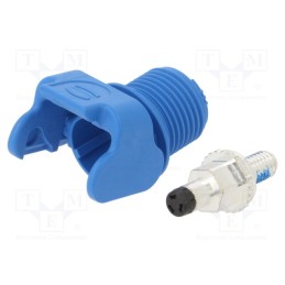 1 pcs x HARTING - 9930011109 - Socket, DC supply, Han® S,Han® S 120, male, PIN: 1, swivel, screw