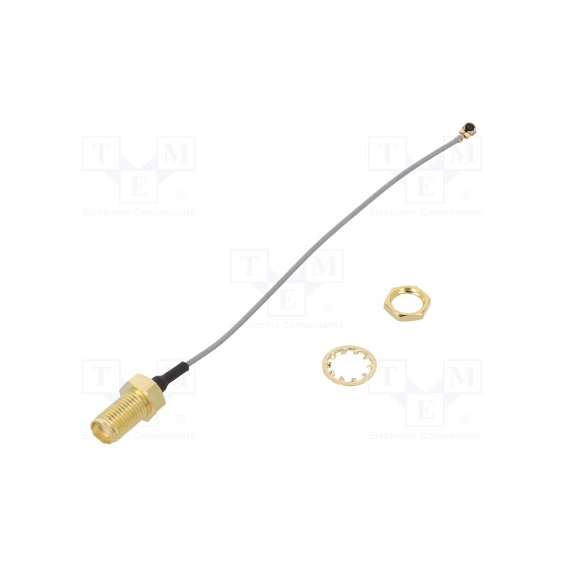 1 pcs x MOLEX - 897613412 - CAL ASSY SMA JACK/ U.FL 1.13 CABLE