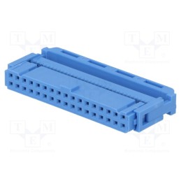 1 pcs x TE Connectivity - 2-1658527-8 - Plug, IDC, female, PIN: 34, IDC, for ribbon cable, 1.27mm, blue