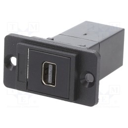 1 pcs x CLIFF - CP30702 - Coupler, Mini DisplayPort socket,both sides, DUALSLIM, 29mm