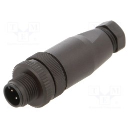 1 pcs x PHOENIX CONTACT - SACC-M12MS-4CON-PG 7 1681088 - Plug, M12, male, A code-DeviceNet / CANopen, for cable