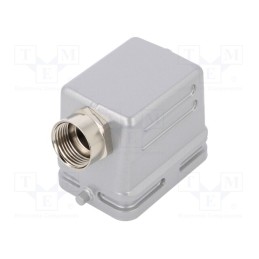 1 pcs x AMPHENOL - C14610R0065061 - Enclosure: for HDC connectors, C146, size E6, for cable, angled