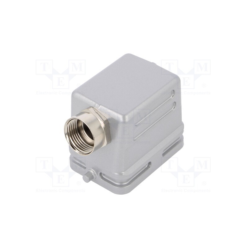 1 pcs x AMPHENOL - C14610R0065061 - Enclosure: for HDC connectors, C146, size E6, for cable, angled