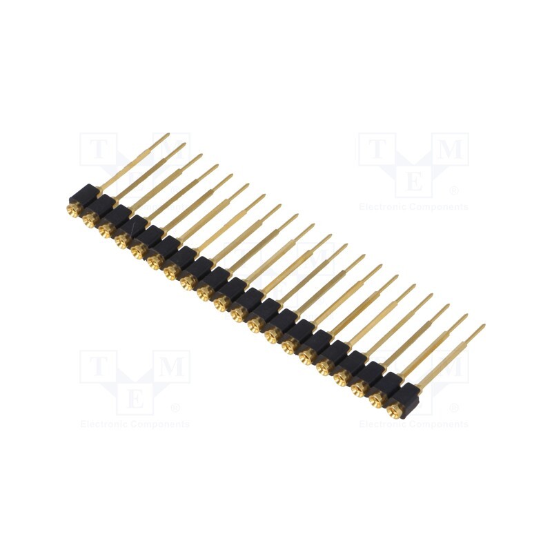 1 pcs x FISCHER ELEKTRONIK - MK13.20GX2 - Pin header, pin strips, female, PIN: 20, straight, 2.54mm, THT, 1x20