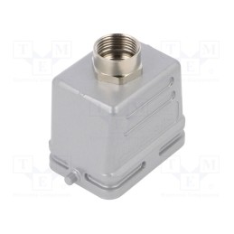 1 pcs x AMPHENOL - C14610R0066061 - Enclosure: for HDC connectors, C146, size E6, for cable, straight