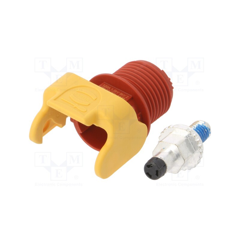 1 pcs x HARTING - 9930011126 - Socket, DC supply, Han® S,Han® S 120, male, PIN: 1, swivel, screw