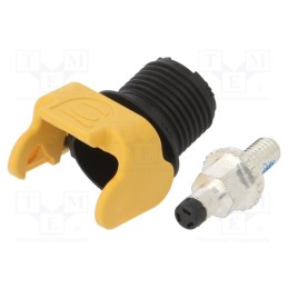 1 pcs x HARTING - 9930011125 - Socket, DC supply, Han® S,Han® S 120, male, PIN: 1, swivel, screw