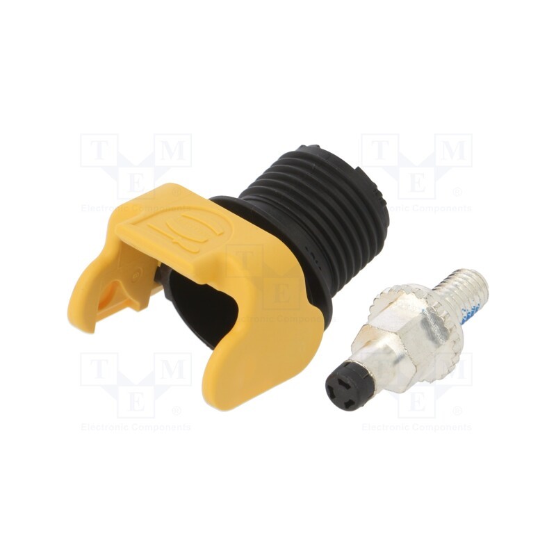 1 pcs x HARTING - 9930011125 - Socket, DC supply, Han® S,Han® S 120, male, PIN: 1, swivel, screw