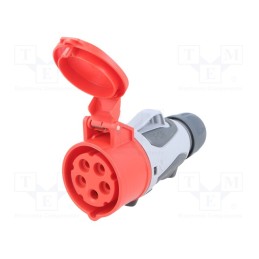 1 pcs x PCE - 2153-6TT - Connector: AC supply 3-phase, socket, female, 16A, 400VAC, IP44