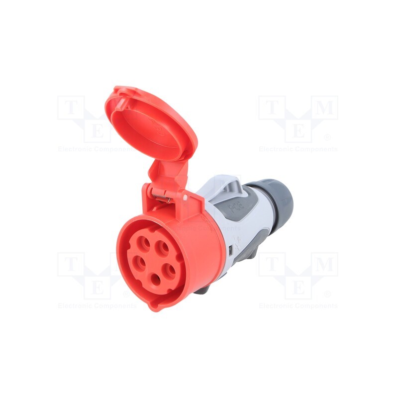 1 pcs x PCE - 2153-6TT - Connector: AC supply 3-phase, socket, female, 16A, 400VAC, IP44