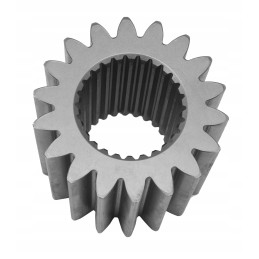 Final drive sprocket of a Volvo dump truck