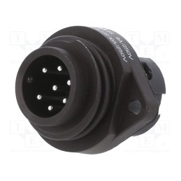 1 pcs x BINDER - 09 4219 00 07 - Connector: circular, 692,693,RD24, 250V, PIN: 7, socket, male, 10A