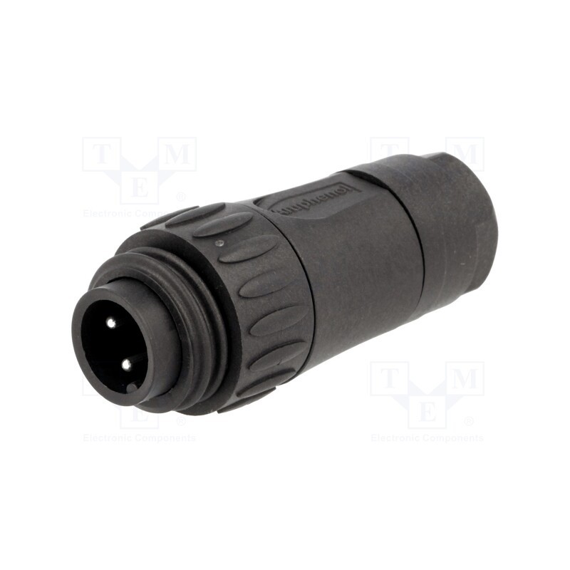 1 pcs x AMPHENOL - C01620H00310012 - Connector: circular, plug, for cable, PIN: 4, male, screw terminal