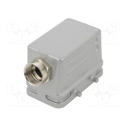 1 pcs x AMPHENOL - C14610R0105501 - Enclosure: for HDC connectors, C146, size E10, for cable, angled