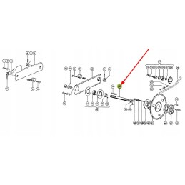 680694 01 screw and finger conveyor roller
