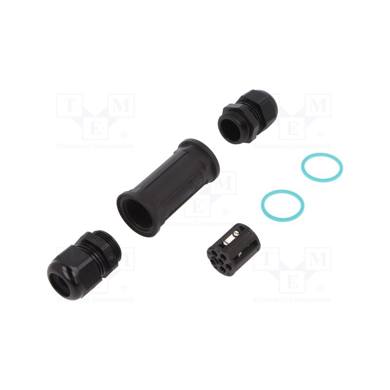 1 pcs x TECHNO - THB.400.D1A - Connector: AC supply, screw terminal, TH400, 8÷17mm, 0.5÷4mm2