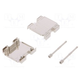 1 pcs x ENCITECH - DPAK-M-15-K - Enclosure: for D-Sub adapters, D-Sub HD 26pin, straight