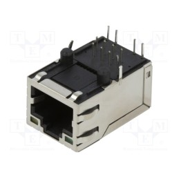 1 pcs x MOLEX - 480251190 - Modular Jack wIntegrated Magnetic wLED