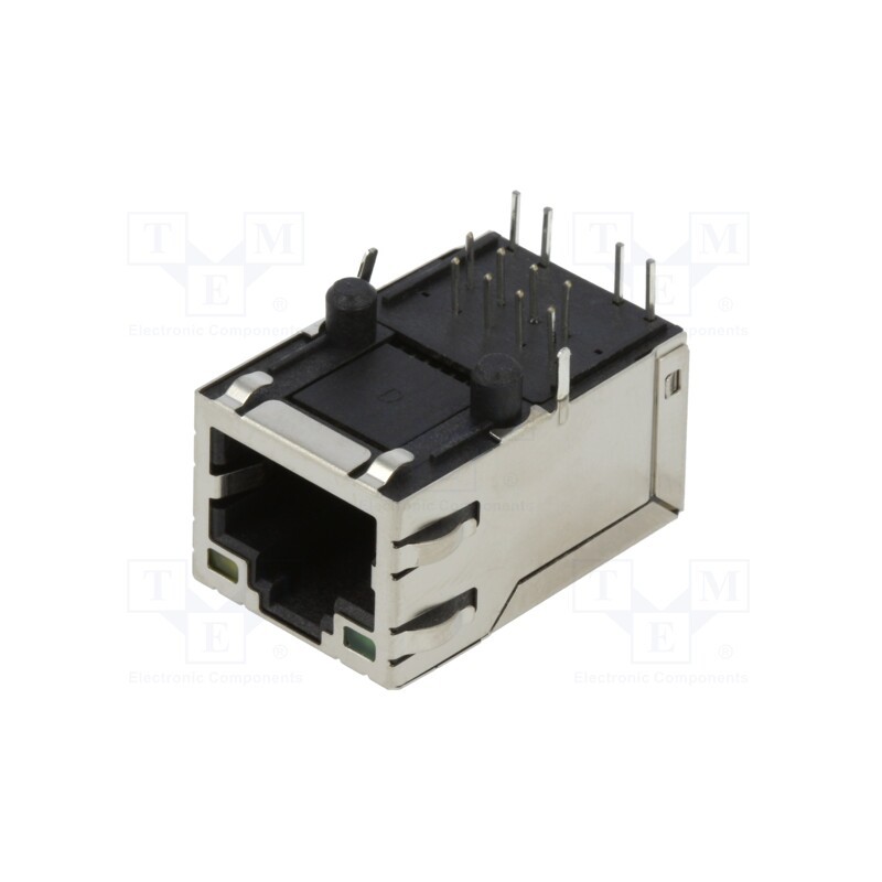 1 pcs x MOLEX - 480251190 - Modular Jack wIntegrated Magnetic wLED