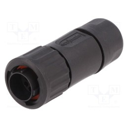 1 pcs x AMPHENOL - RTS6BS12N10P03 - Connector: circular, eco|mate Aquarius, plug, male, for cable