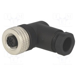 1 pcs x HIRSCHMANN - 933176100 ELWIKA 5012 PG9 - Plug, M12, PIN: 5, female, A code-DeviceNet / CANopen, for cable