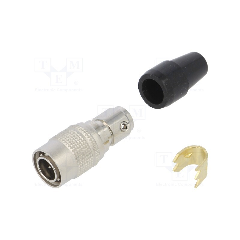 1 pcs x HIROSE - HR10A-7P-4P(73) - Connector: circular, HR10, push-pull, plug, 2A, silver plated, male