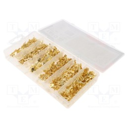 1 set x YATO - YT-068684 - Kit: connectors, crimped, for cable, non-insulated, 600pcs.