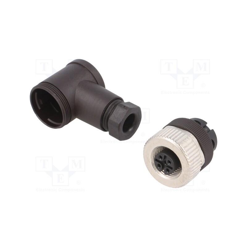 1 pcs x WEIDMu00dcLLER - 9457700000 SAIBW-4/7 - Plug, M12, PIN: 4, female, A code-DeviceNet / CANopen, for cable