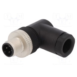 1 pcs x HIRSCHMANN - 933166100 ELWIST 4012 PG9 - Plug, M12, PIN: 4, male, A code-DeviceNet / CANopen, for cable