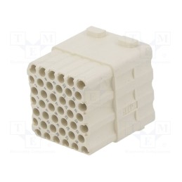 1 pcs x HARTING - 9140423101 - Connector: HDC, module, female, Han-Modular®, PIN: 42, w/o contacts