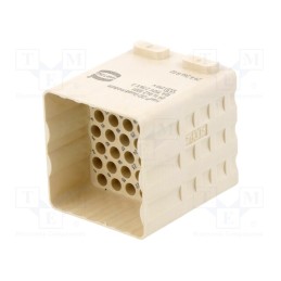 1 pcs x HARTING - 9140423001 - Connector: HDC, module, male, Han-Modular®, PIN: 42, w/o contacts