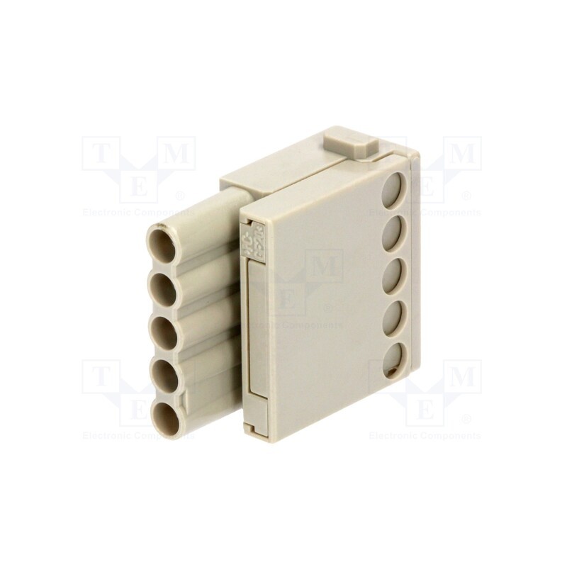 1 pcs x HARTING - 9140052701 - Connector: HDC, module, female, Han-Modular®, PIN: 5, 16A, 400V