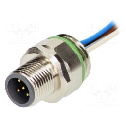 1 pcs x CONEC - SAL-12-FSP5.1-0,5 - Socket, M12, PIN: 5, male, A code-DeviceNet / CANopen, cables, 0.5m