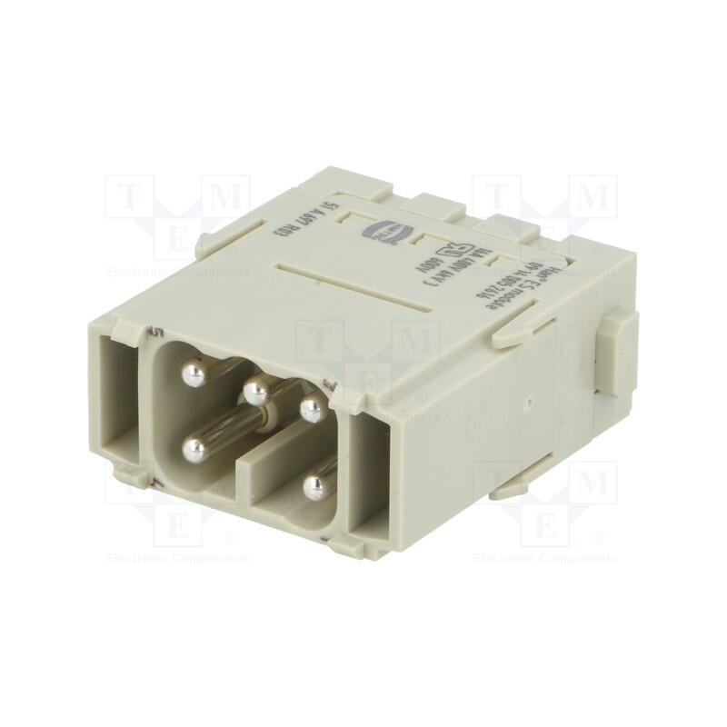 1 pcs x HARTING - 9140052616 - Connector: HDC, module, male, Han-Modular®, PIN: 5, spring clamp