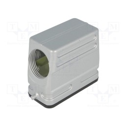 1 pcs x AMPHENOL - C14621R0105004 - Enclosure: for HDC connectors, C146, size A10, for cable, angled