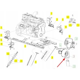 101249950 rostselmash engine fan