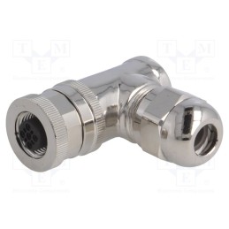 1 pcs x TE Connectivity - T4112012031-000 - Plug, M12, PIN: 3, female, A code-DeviceNet / CANopen, for cable