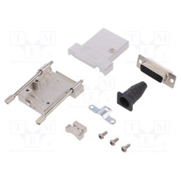 1 pcs x ENCITECH - 6355-0041-12 - D-Sub, PIN: 26, plug, female, soldering, for cable, black