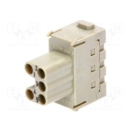 1 pcs x HARTING - 9140052716 - Connector: HDC, module, female, Han-Modular®, PIN: 5, spring clamp