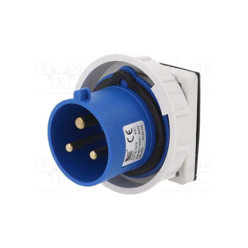 1 pcs x PAWBOL - B.1919 - Connector: AC supply, socket, male, 32A, 400VAC, IEC 60309, IP67