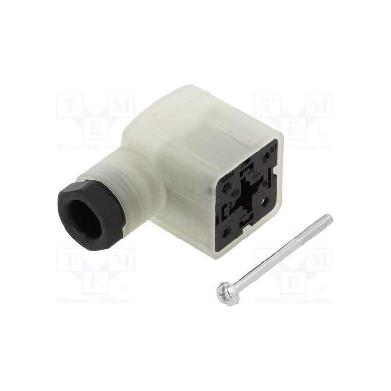 1 pcs x HIRSCHMANN - 934888027 GDM21F6-S24 - Connector: valve connector, plug, form A, 18mm, female, PIN: 3, M16