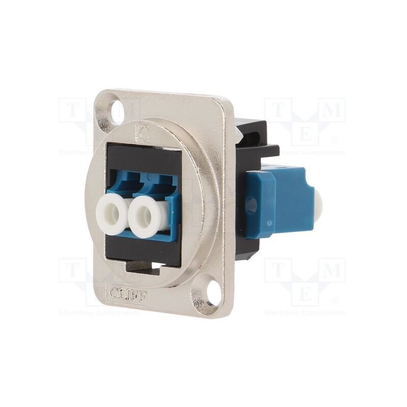 1 pcs x CLIFF - CP30213M - Connector: fiber optic, coupler, single mode duplex (SM), FT