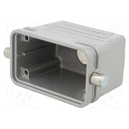 1 pcs x AMPHENOL - C14610G0106061 - Enclosure: for HDC connectors, C146, size E10, for cable, PG16