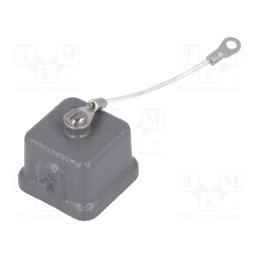 1 pcs x HARTING - 9200035425 - Protection cover, Han, size 3A, for latch, with extra seal, metal
