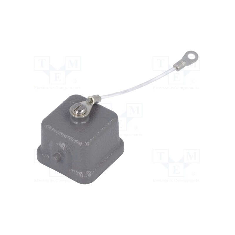 1 pcs x HARTING - 9200035425 - Protection cover, Han, size 3A, for latch, with extra seal, metal