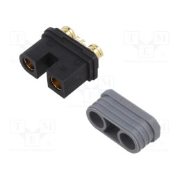1 pcs x - LCB60PW-M - Plug, DC supply, QS, female, PIN: 6(4+2), for cable, soldering, 160A