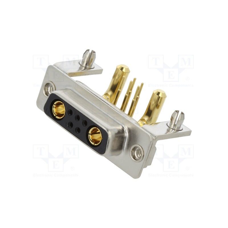1 pcs x MH CONNECTORS - MHCDR7W2S4 - Special D-Sub, PIN: 7(2+5), plug, female, on PCBs, THT, MHCD, 240V