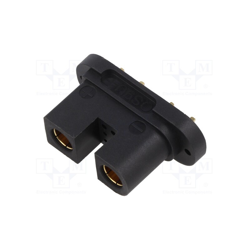 1 pcs x - LCC30PB-M - Socket, DC supply, QS, female, PIN: 6(4+2), for panel mounting