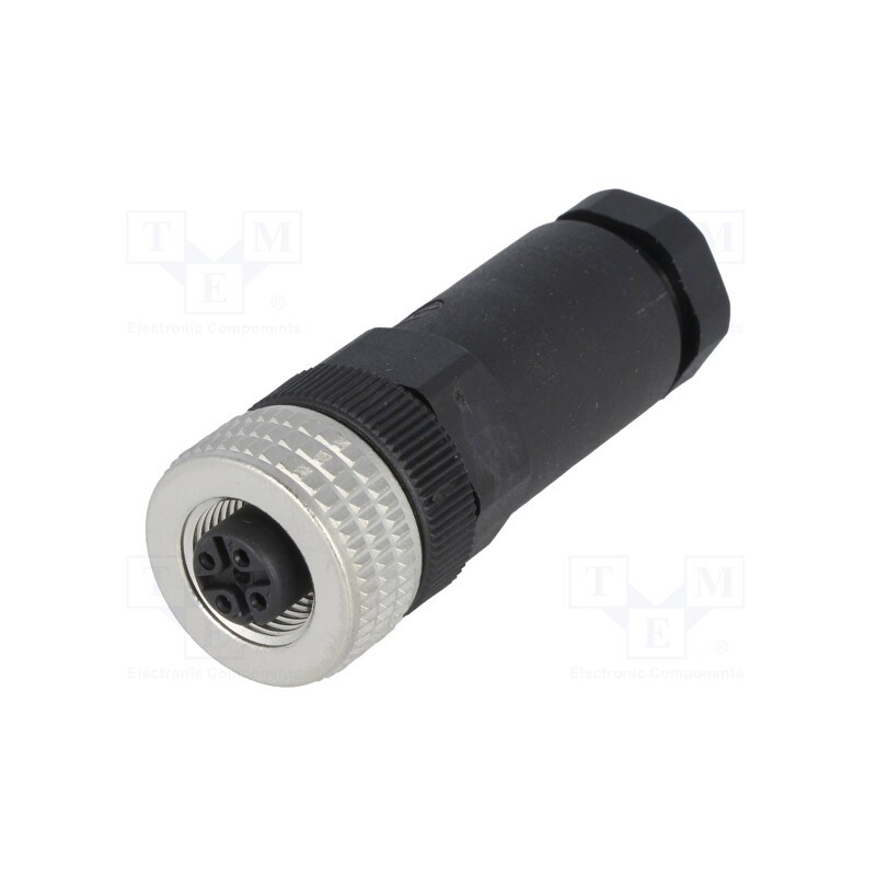 1 pcs x HIRSCHMANN - 933171100 ELKA 5012 PG9 - Plug, M12, PIN: 5, female, A code-DeviceNet / CANopen, for cable